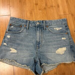 Madewell relaxed denim shorts